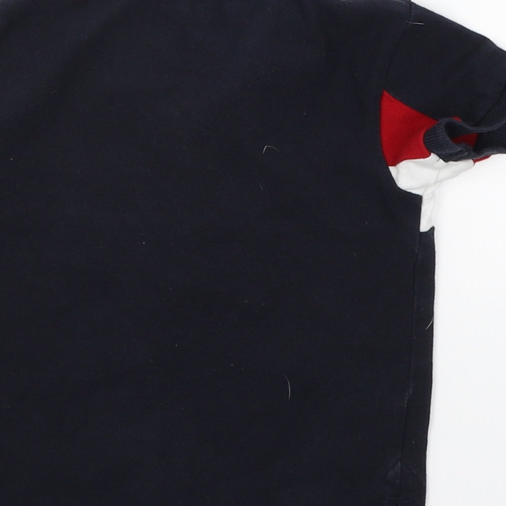 NEXT Boys Blue Striped  Basic T-Shirt Size 12-18 Months