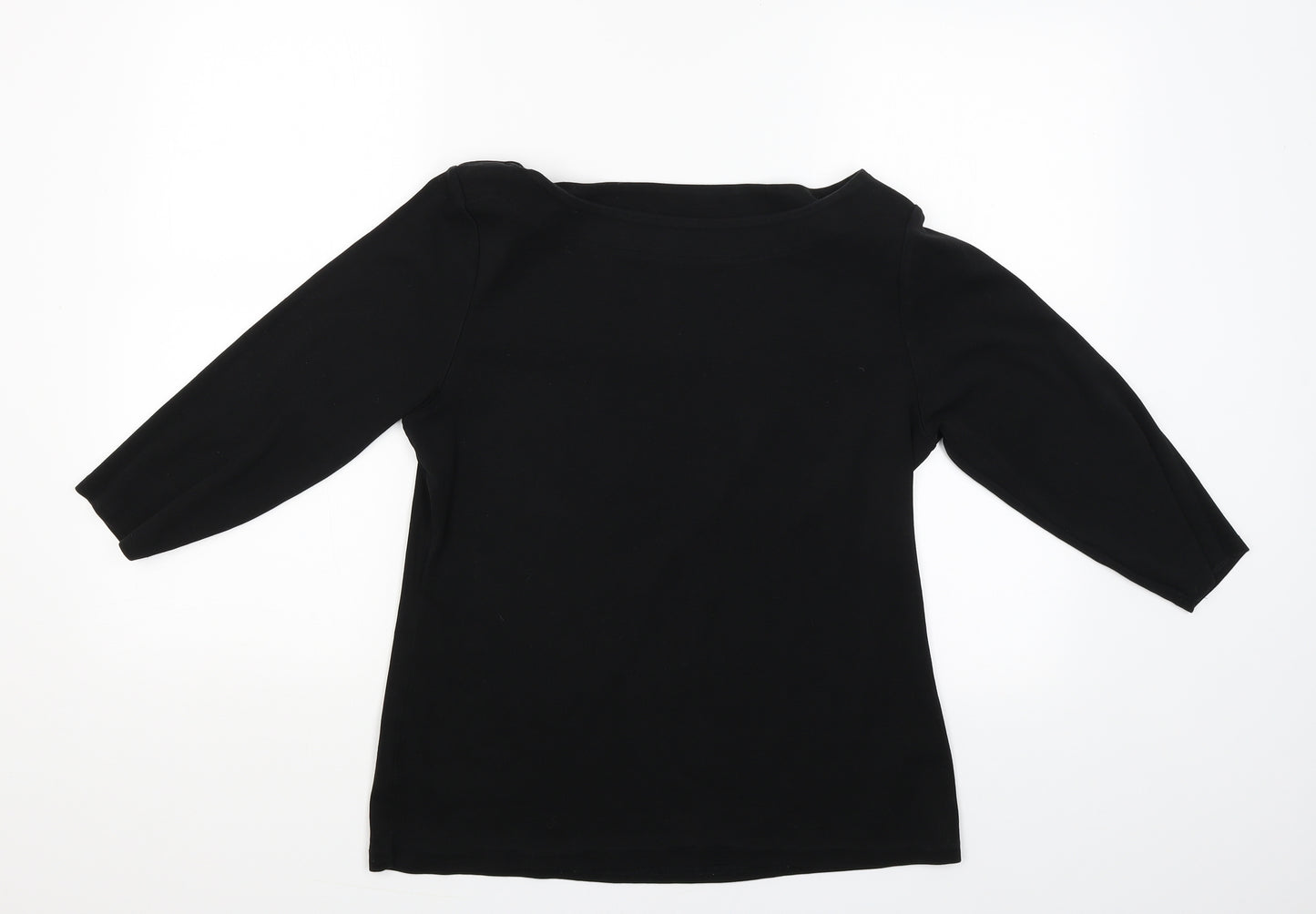Nutmeg Womens Black   Basic Blouse Size 16