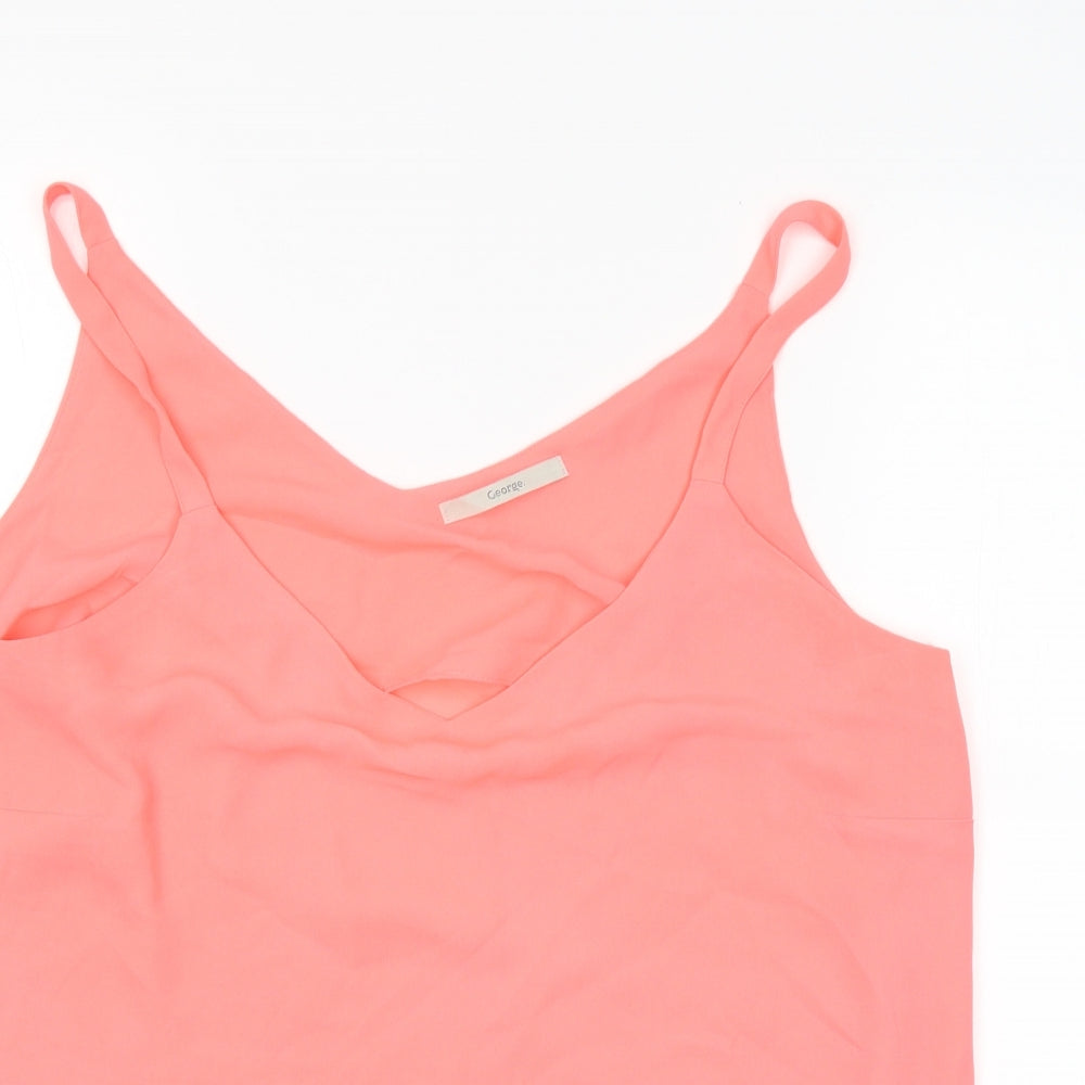 George Womens Pink   Camisole Tank Size 14