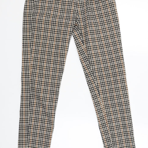 Preworn Womens Beige Check  Capri Trousers Size XL L28 in