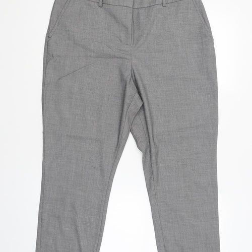 Papaya Womens Grey   Trousers  Size M L26 in
