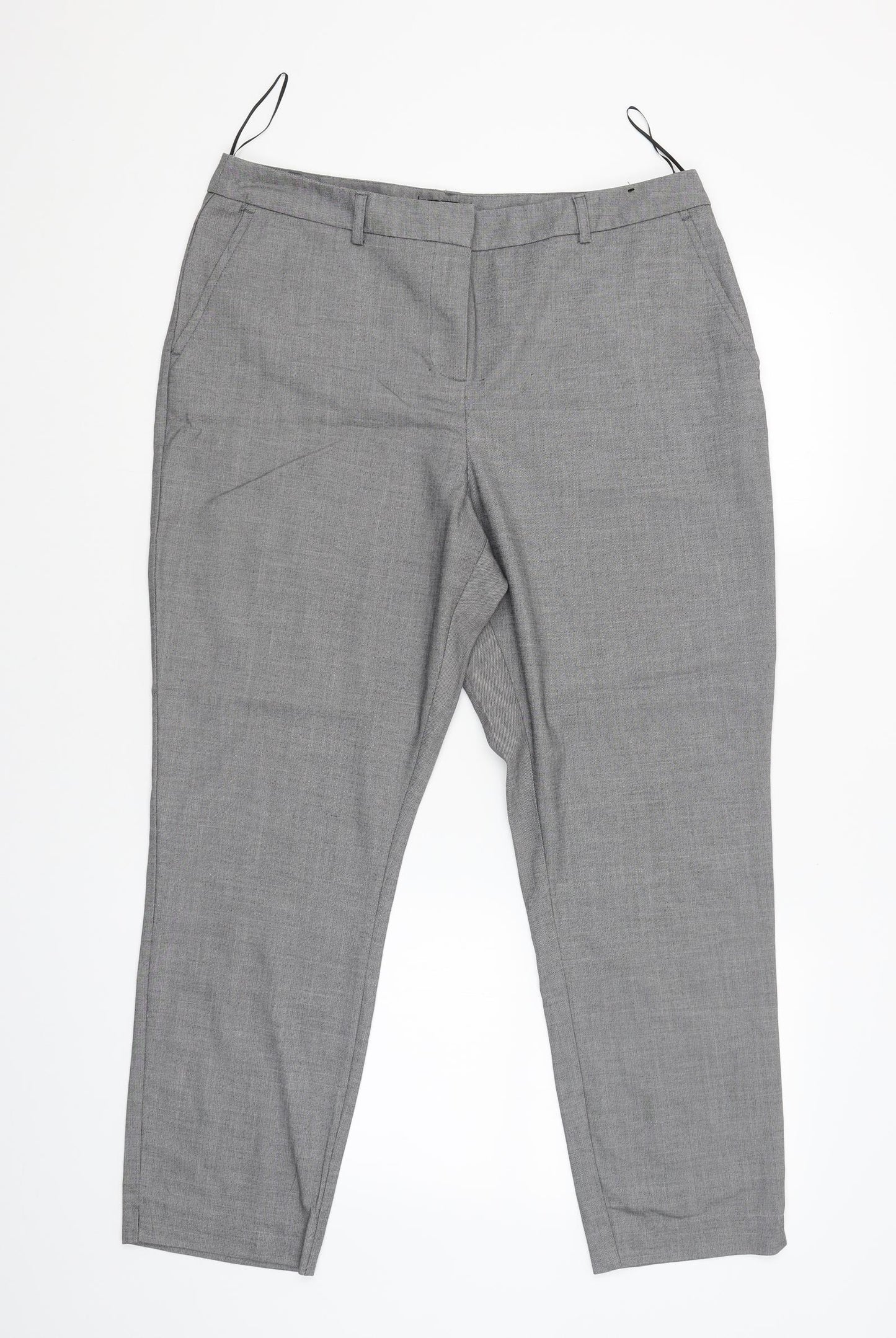 Papaya Womens Grey   Trousers  Size M L26 in