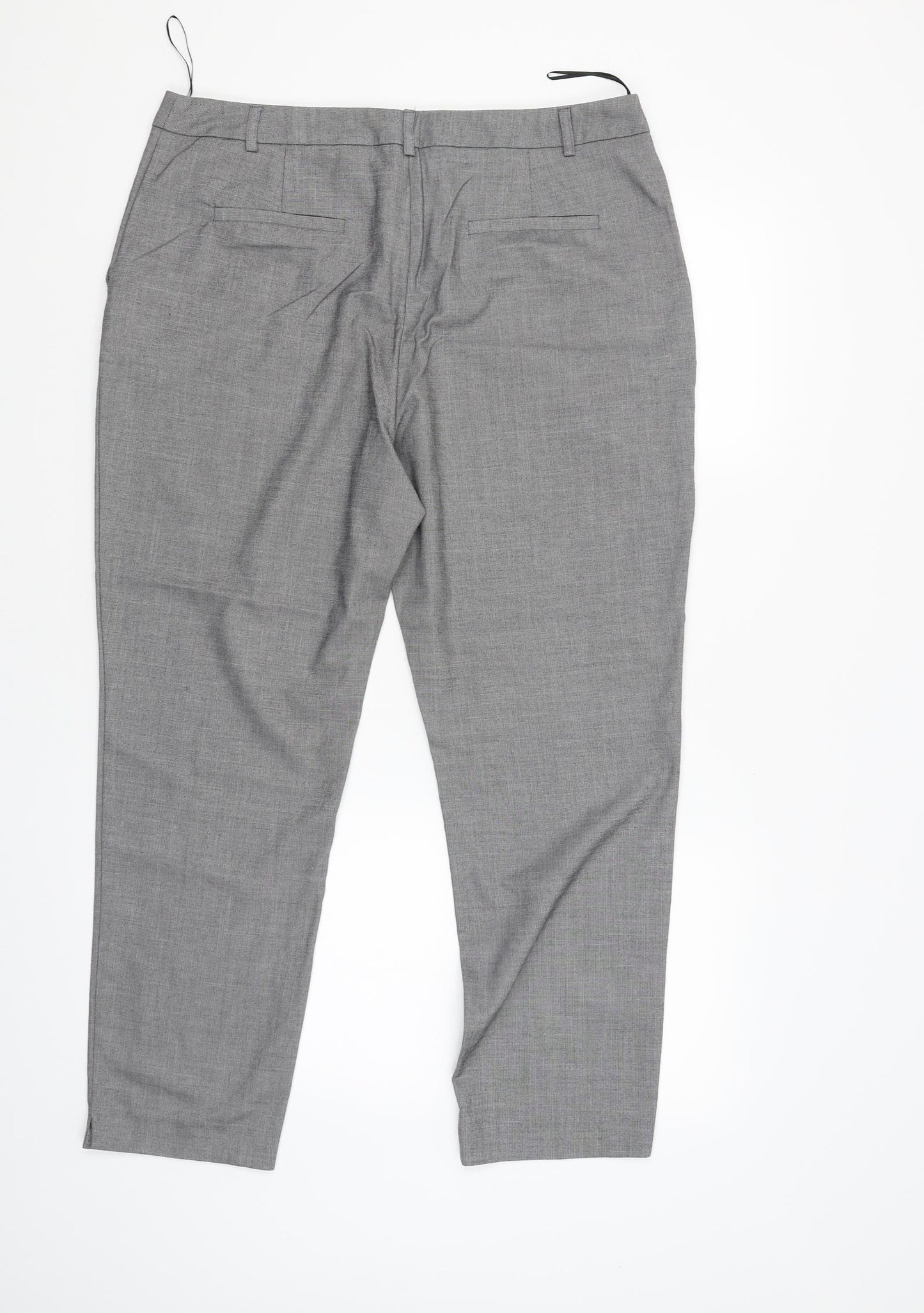 Papaya Womens Grey   Trousers  Size M L26 in