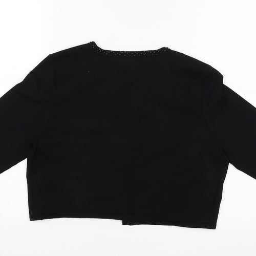 Jacques Vert Womens Black   Basic Blouse Size M