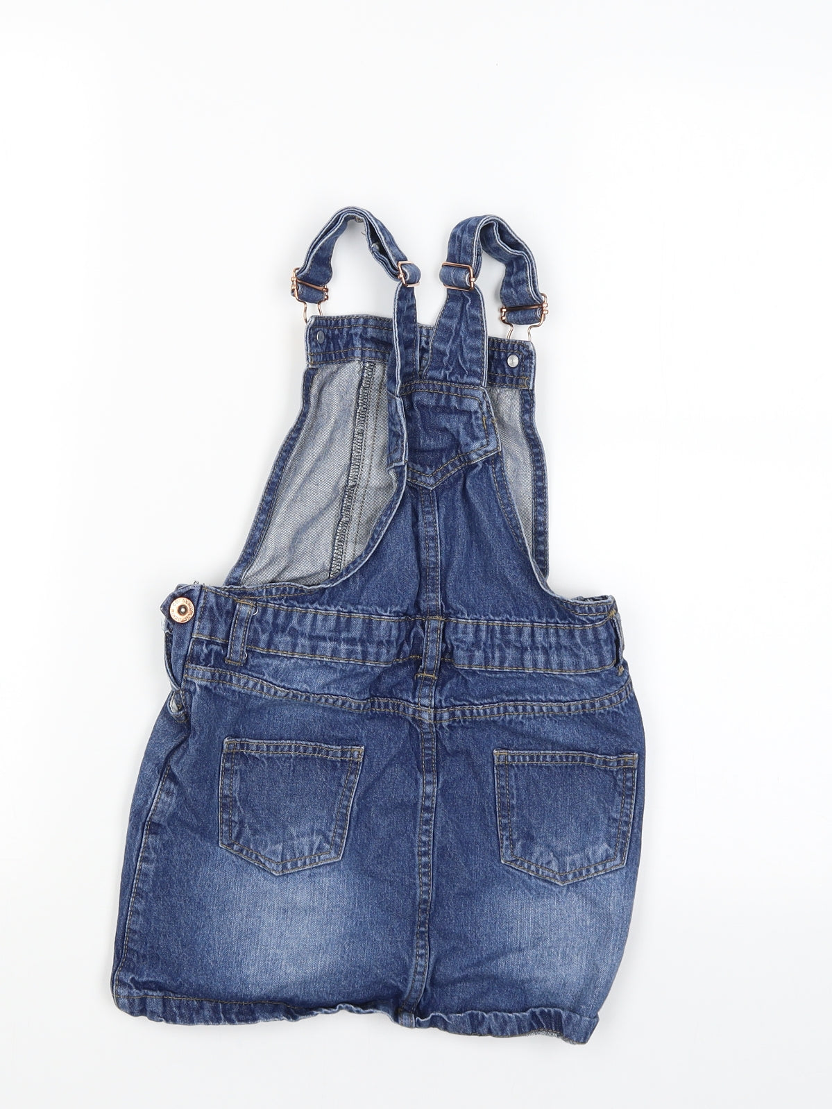 Denim.CO Girls Blue   Pinafore/Dungaree Dress  Size 8-9 Years