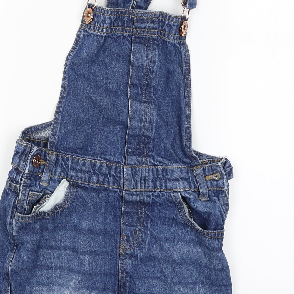 Denim.CO Girls Blue   Pinafore/Dungaree Dress  Size 8-9 Years