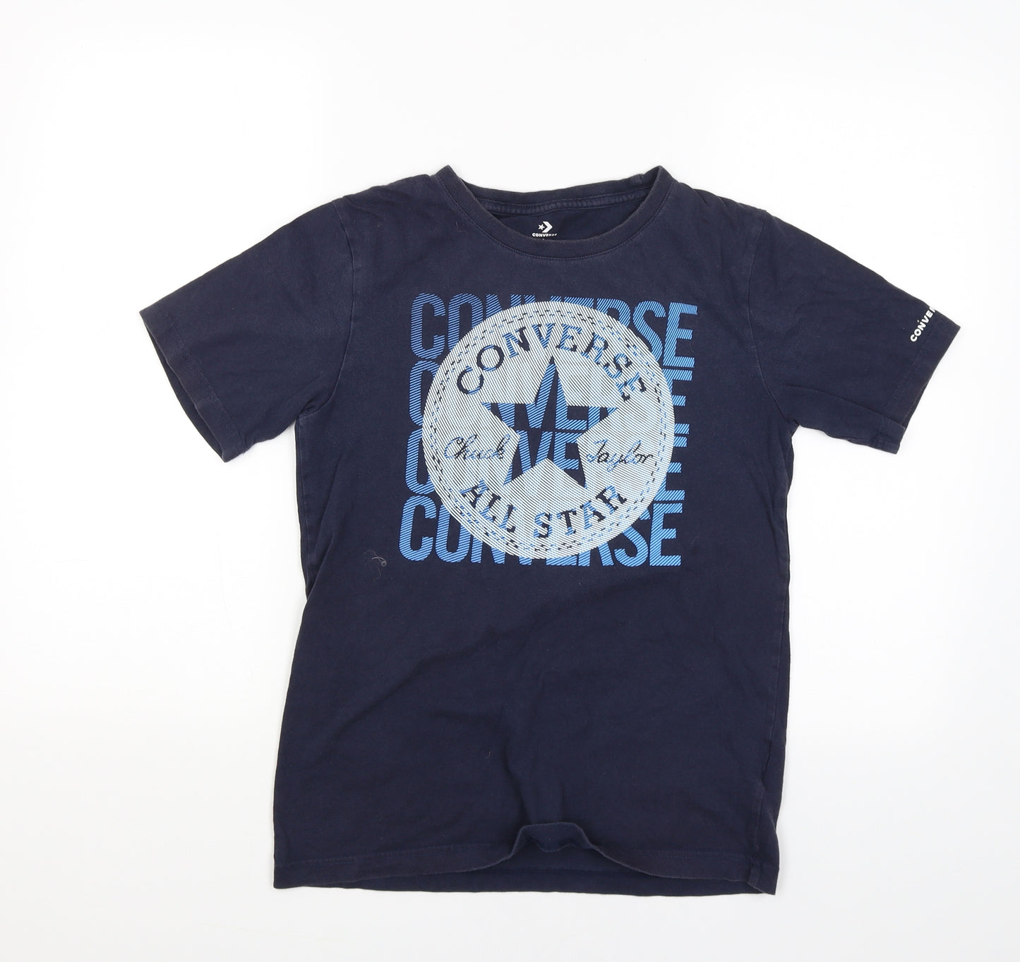 Converse Boys Blue   Basic T-Shirt Size 8-9 Years