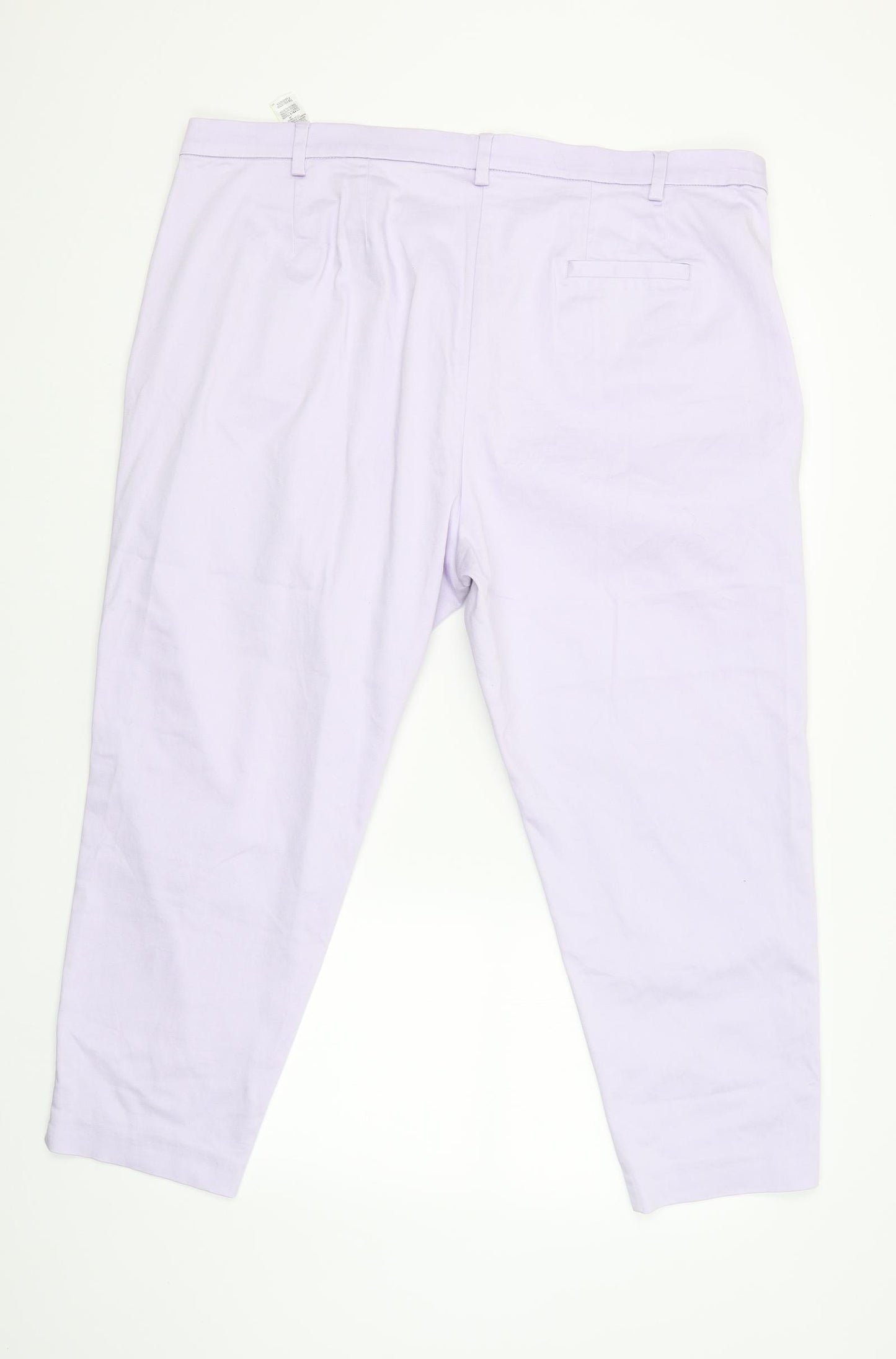 M&S Womens Purple   Trousers  Size 24 L26 in