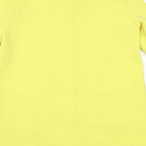 Iconic Womens Yellow   Jacket  Size 18