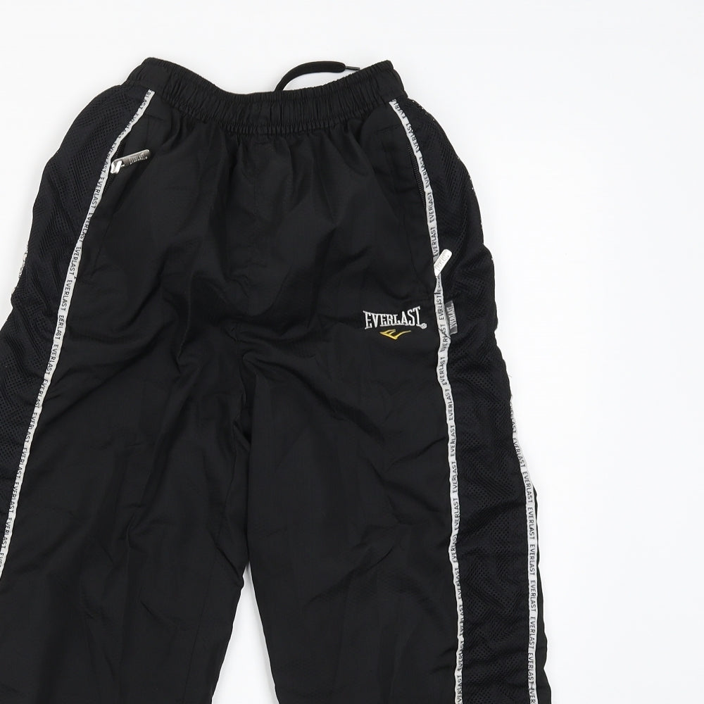 Everlast Boys Black   Sweatpants Trousers Size 9-10 Years