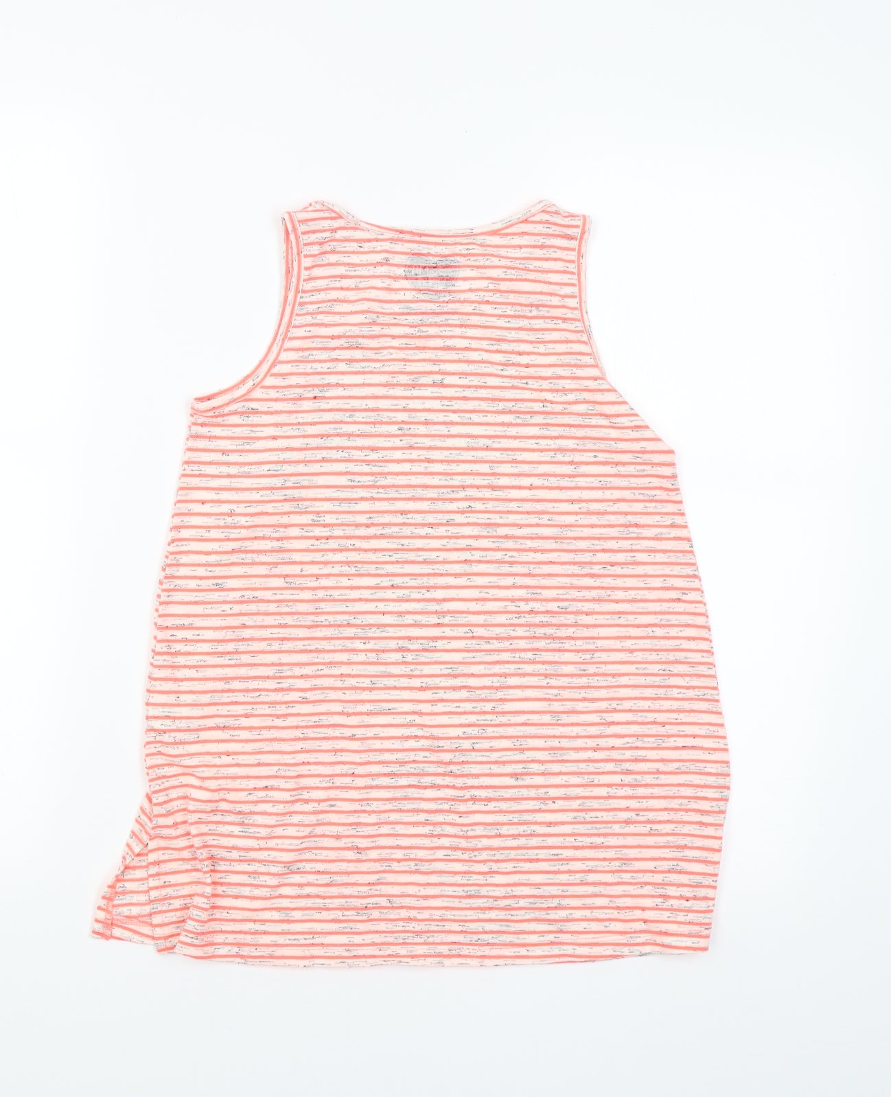 F&F Girls Grey Striped  Basic Tank Size 9-10 Years