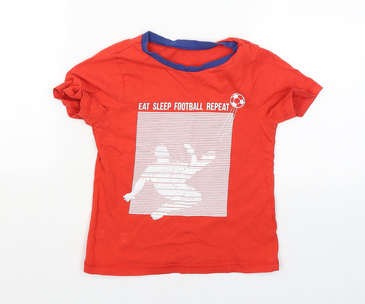 George Boys Basic T-Shirt Size 6-7 Years