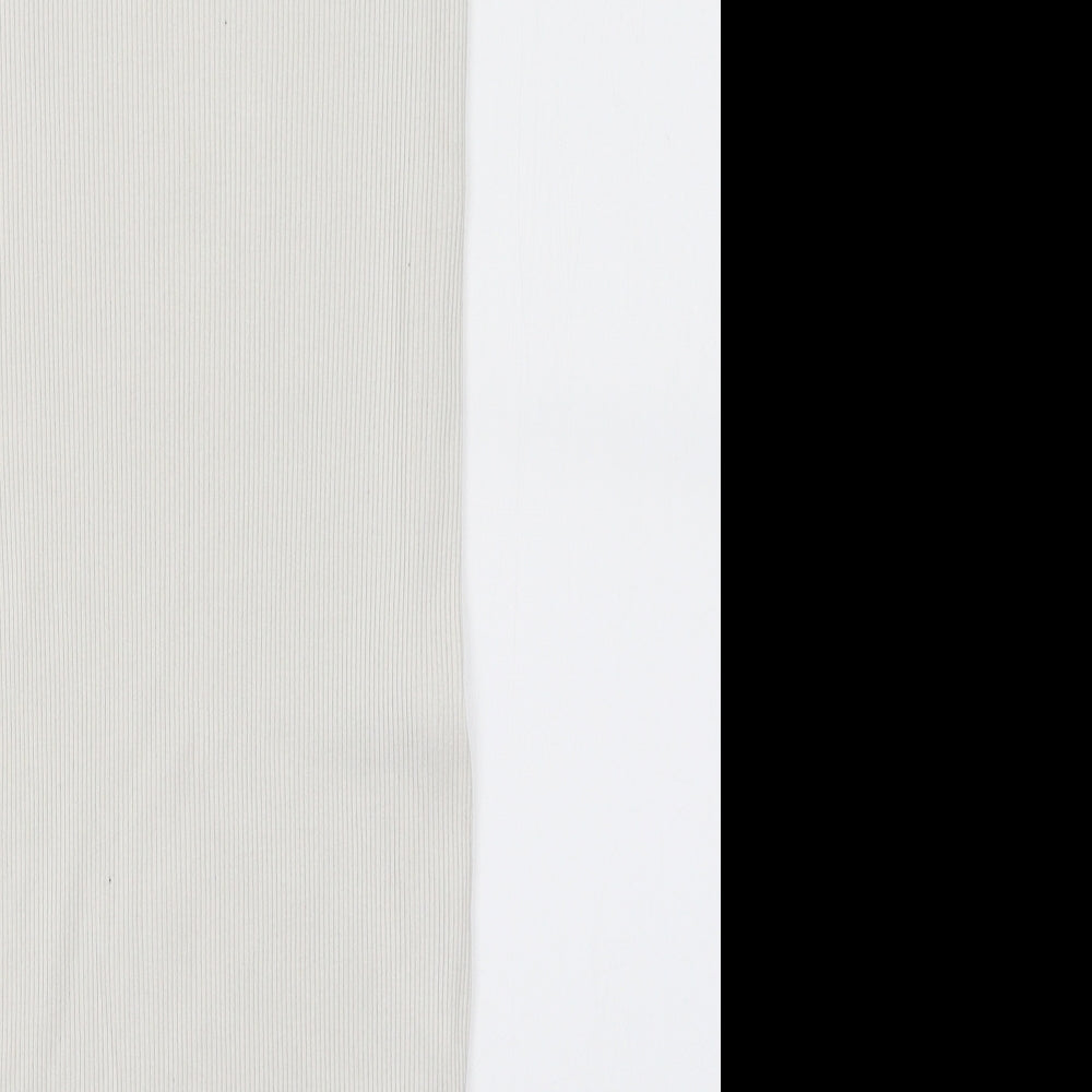 H&M Womens White   Straight & Pencil Skirt Size M