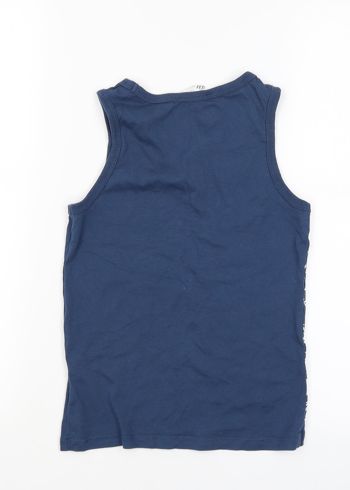 H&M Boys Blue   Basic T-Shirt Size 7-8 Years  - Venice Beach