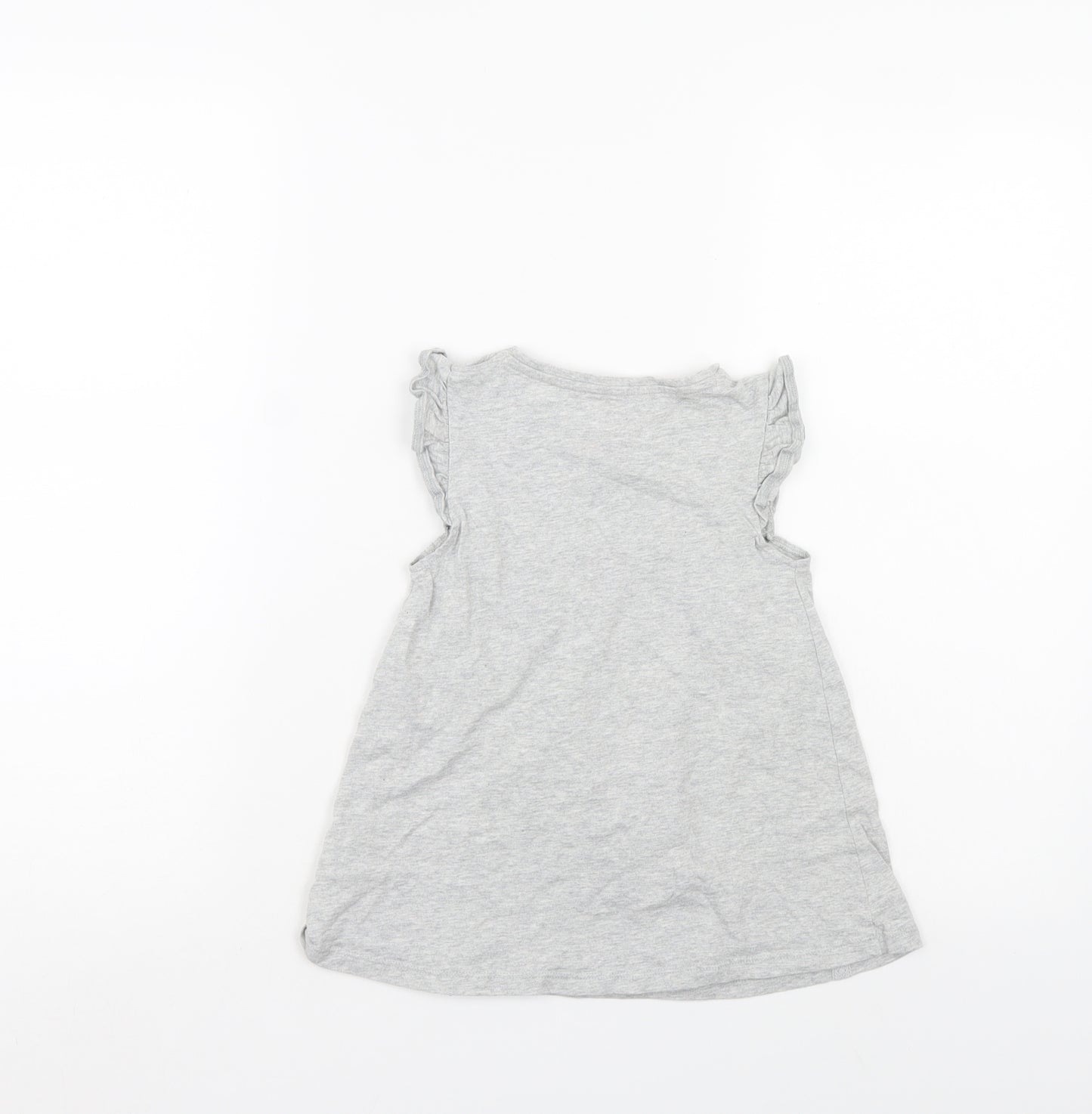 F&F Girls Grey   A-Line  Size 6-7 Years