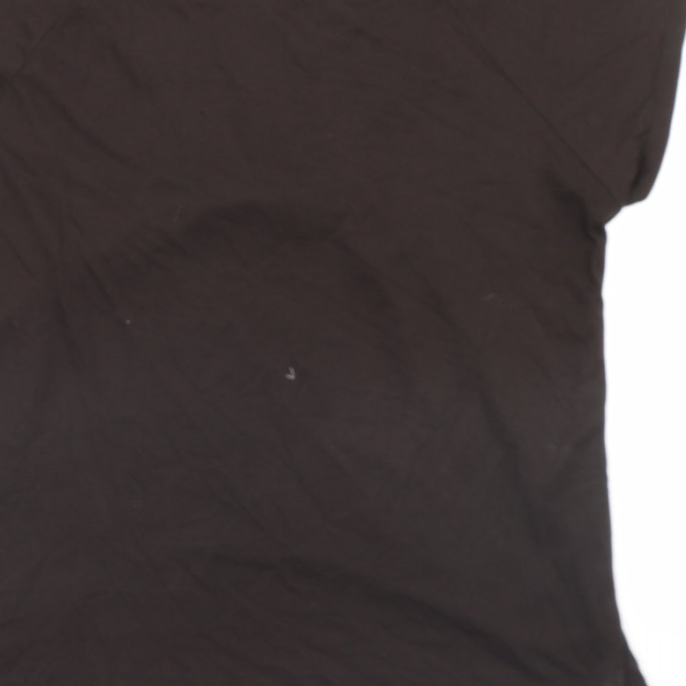 Soon Womens Brown Floral  Basic Blouse Size 18