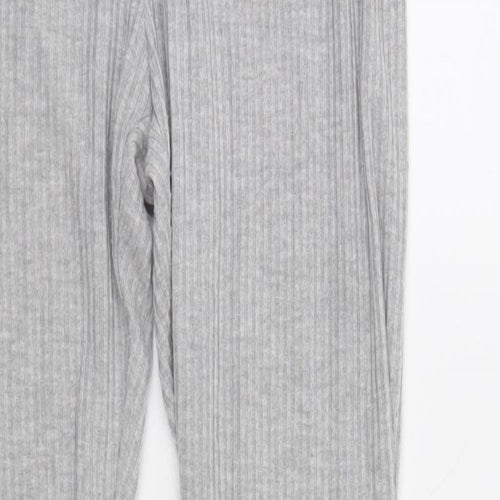 Preworn Girls Grey   Jegging Trousers Size 12-13 Years