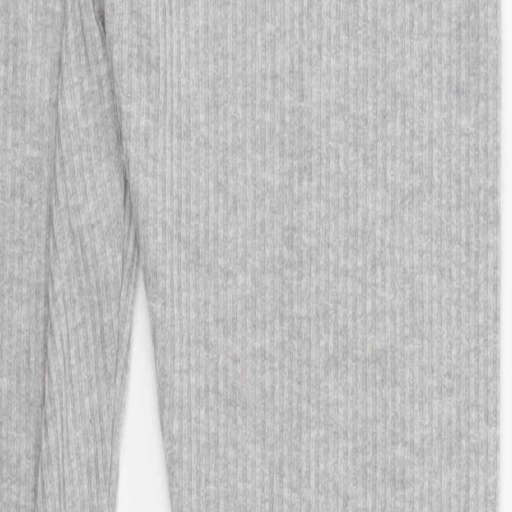 Preworn Girls Grey   Jegging Trousers Size 12-13 Years