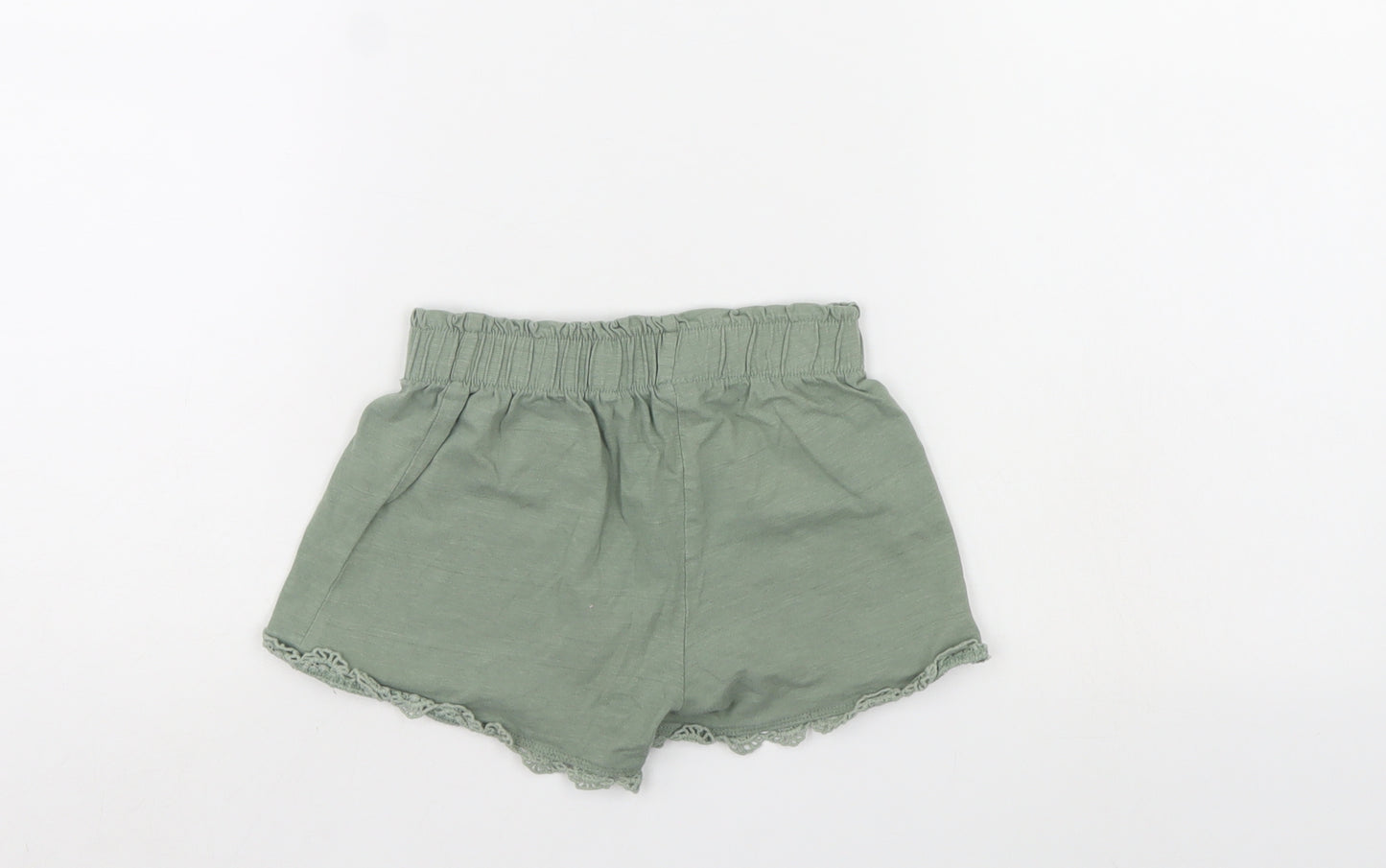 TU Girls Green   Culotte Shorts Size 5 Years