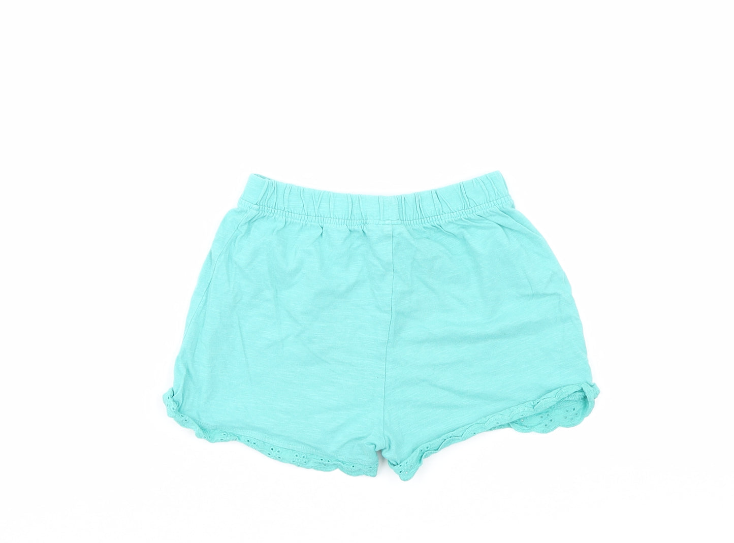 TU Girls Blue   Culotte Shorts Size 6-7 Years
