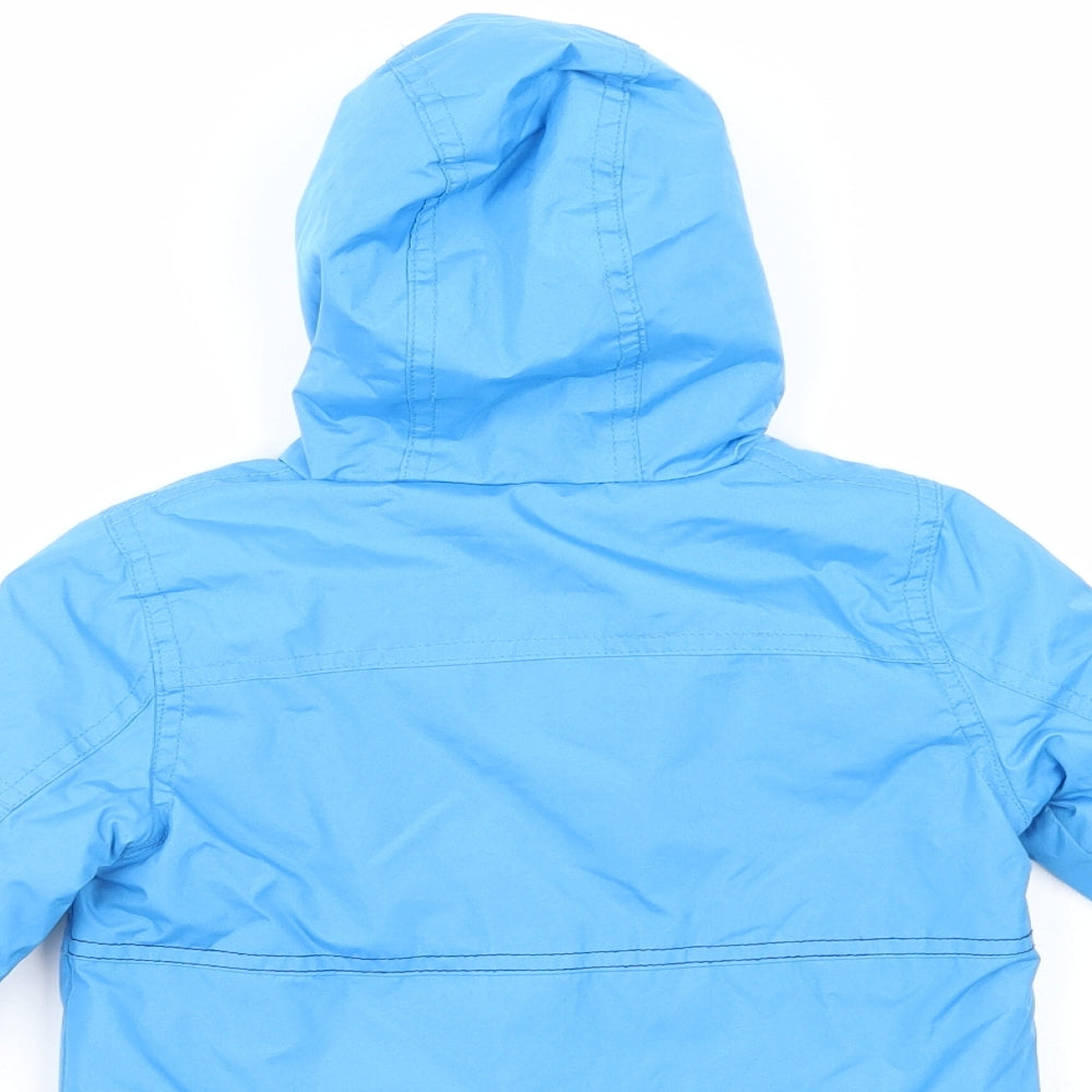 Mini Rebel Boys Blue   Basic Coat Coat Size 9-12 Months