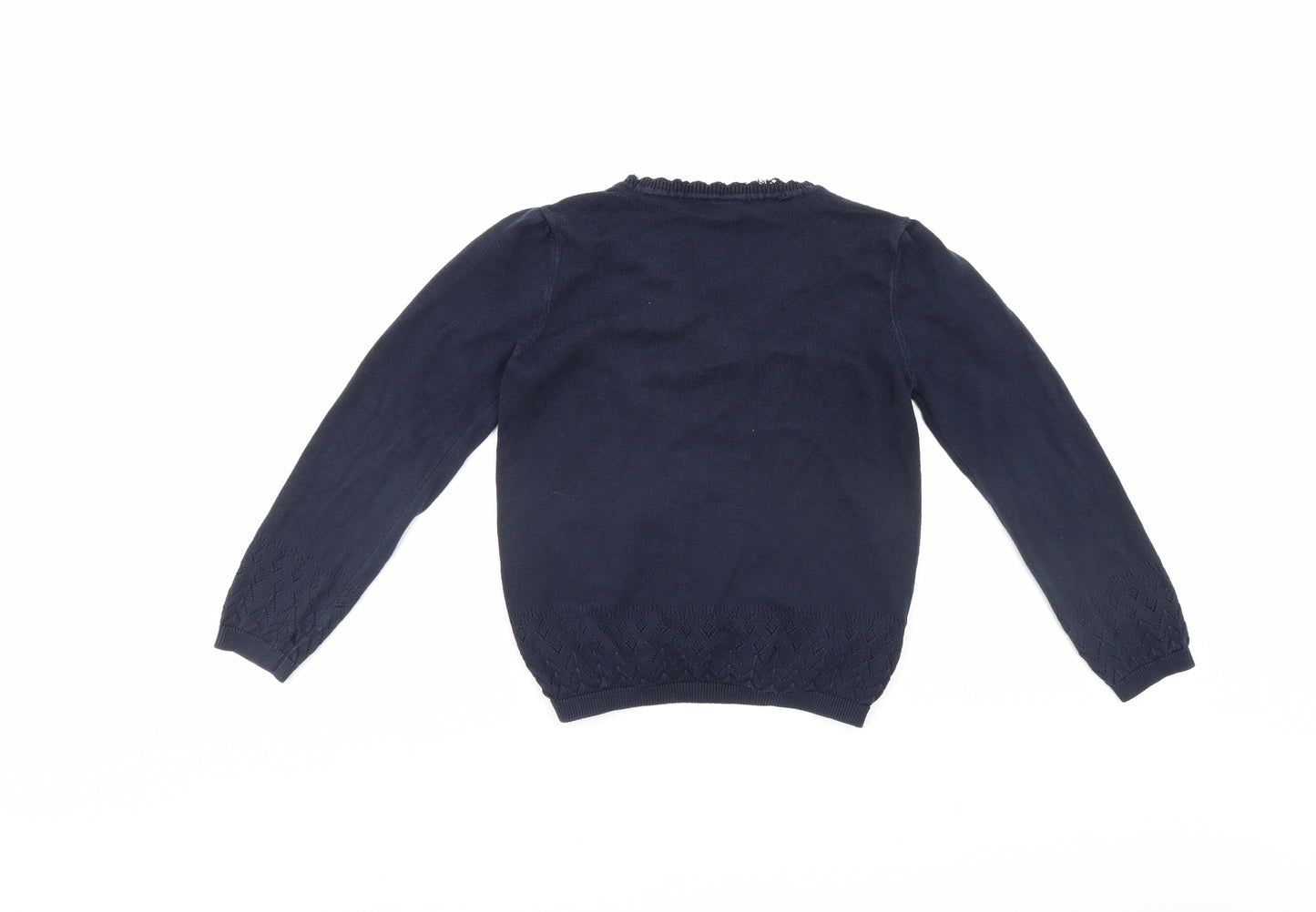 TU Girls Blue   Cardigan Jumper Size 9 Years