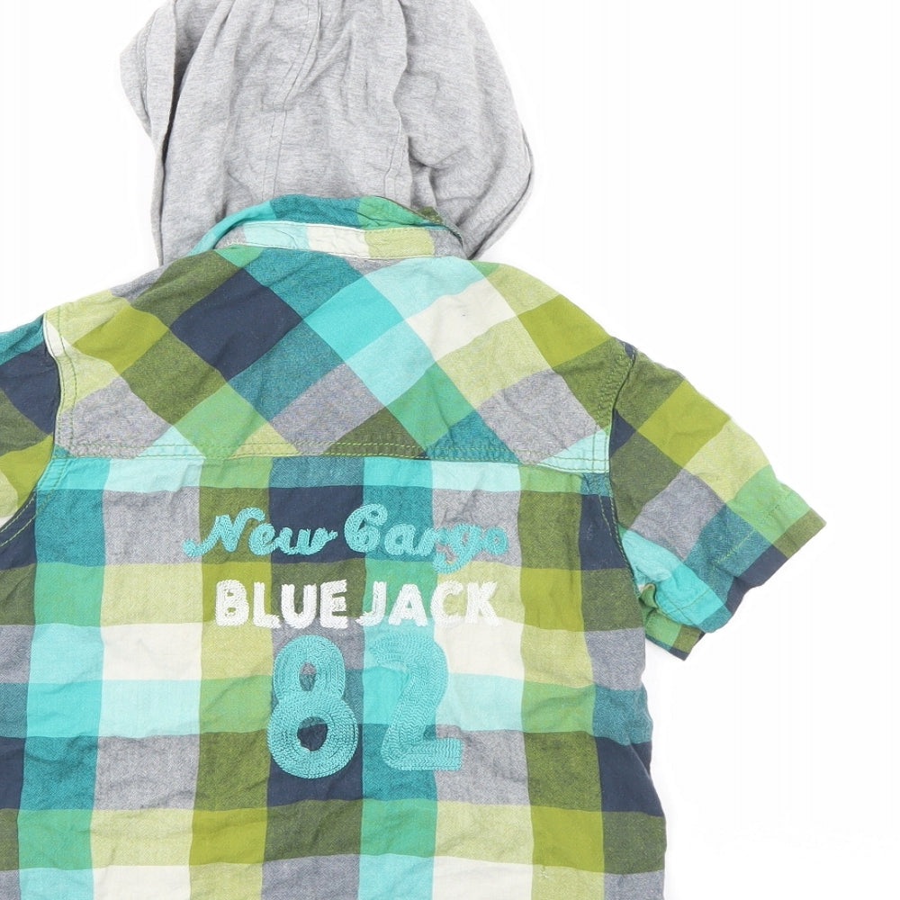 NEXT Boys Multicoloured Check  Basic Casual Size 5-6 Years