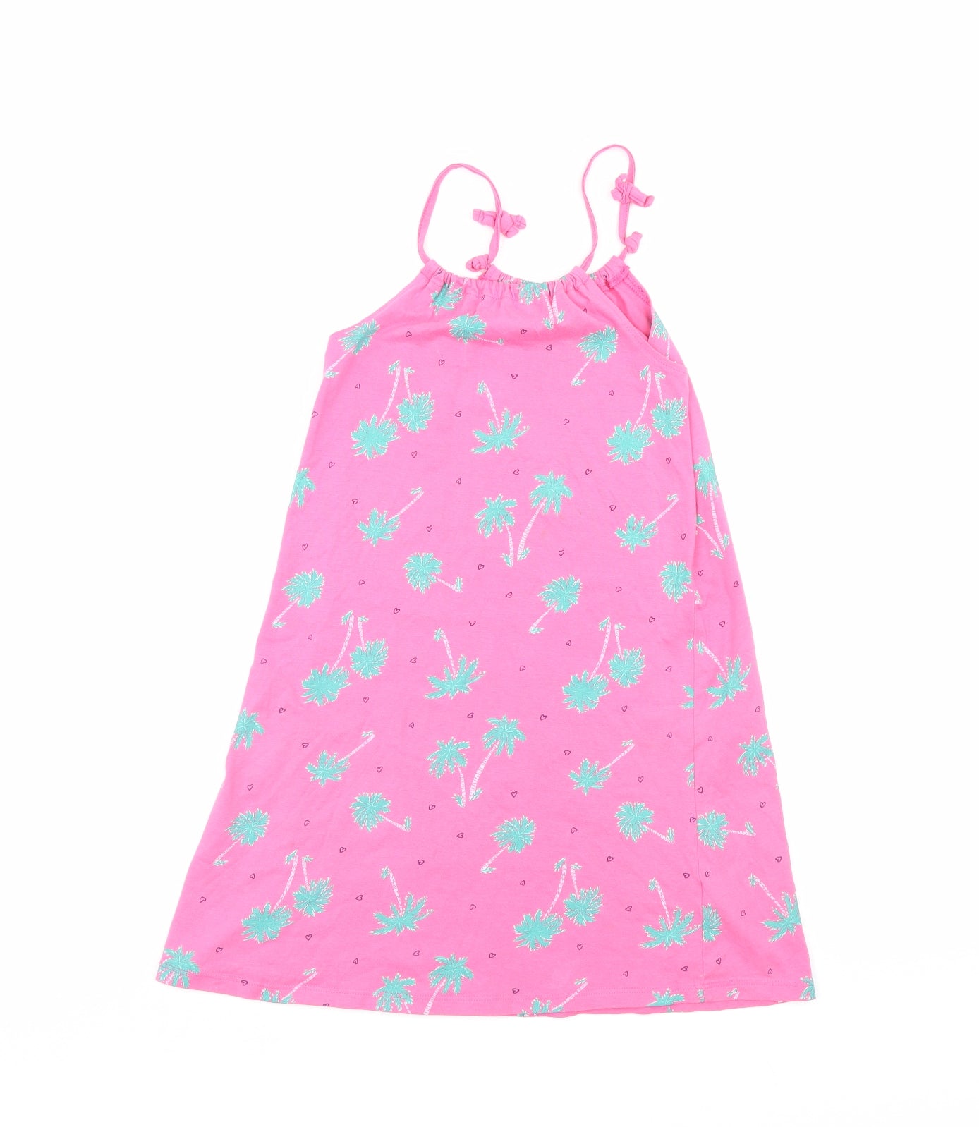 George Girls Pink   Tank Dress  Size 8-9 Years