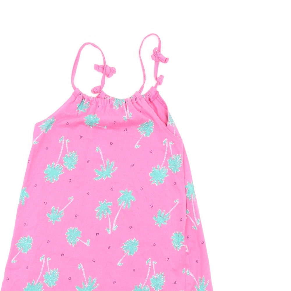 George Girls Pink   Tank Dress  Size 8-9 Years