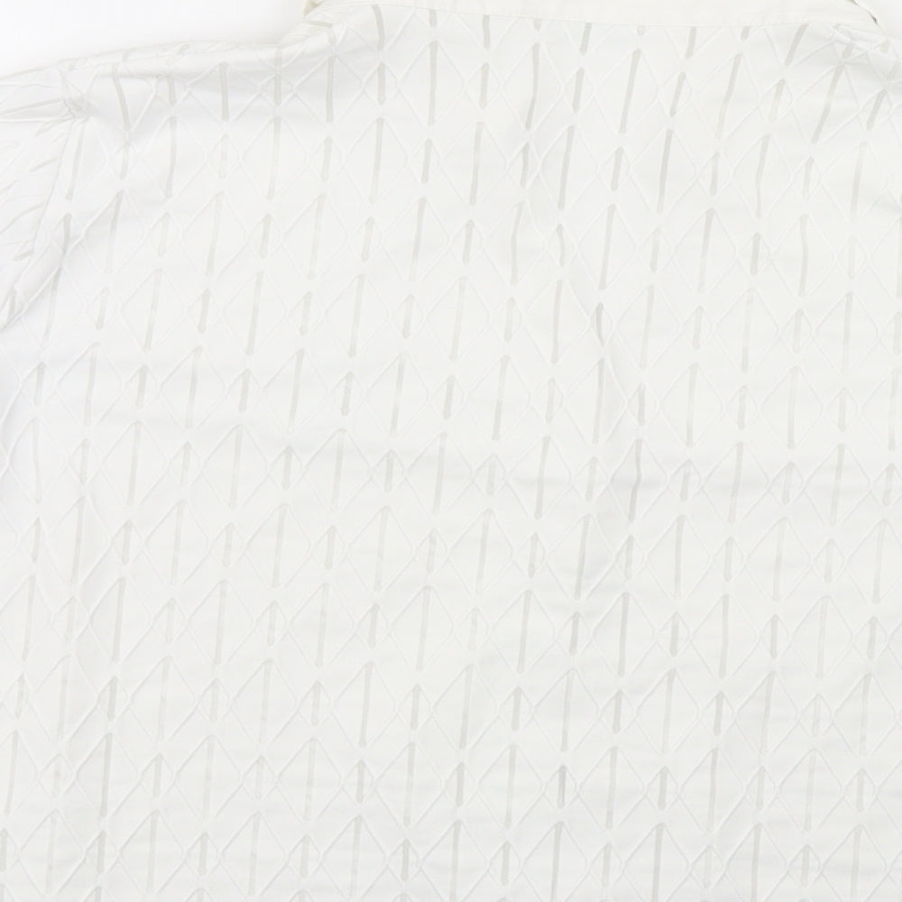 Marks and Spencer Womens White   Basic Button-Up Size 18