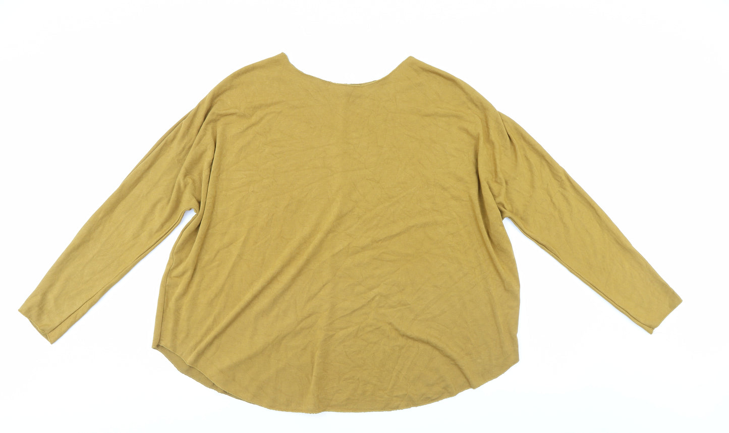Preworn Womens Gold   Pullover Jumper
