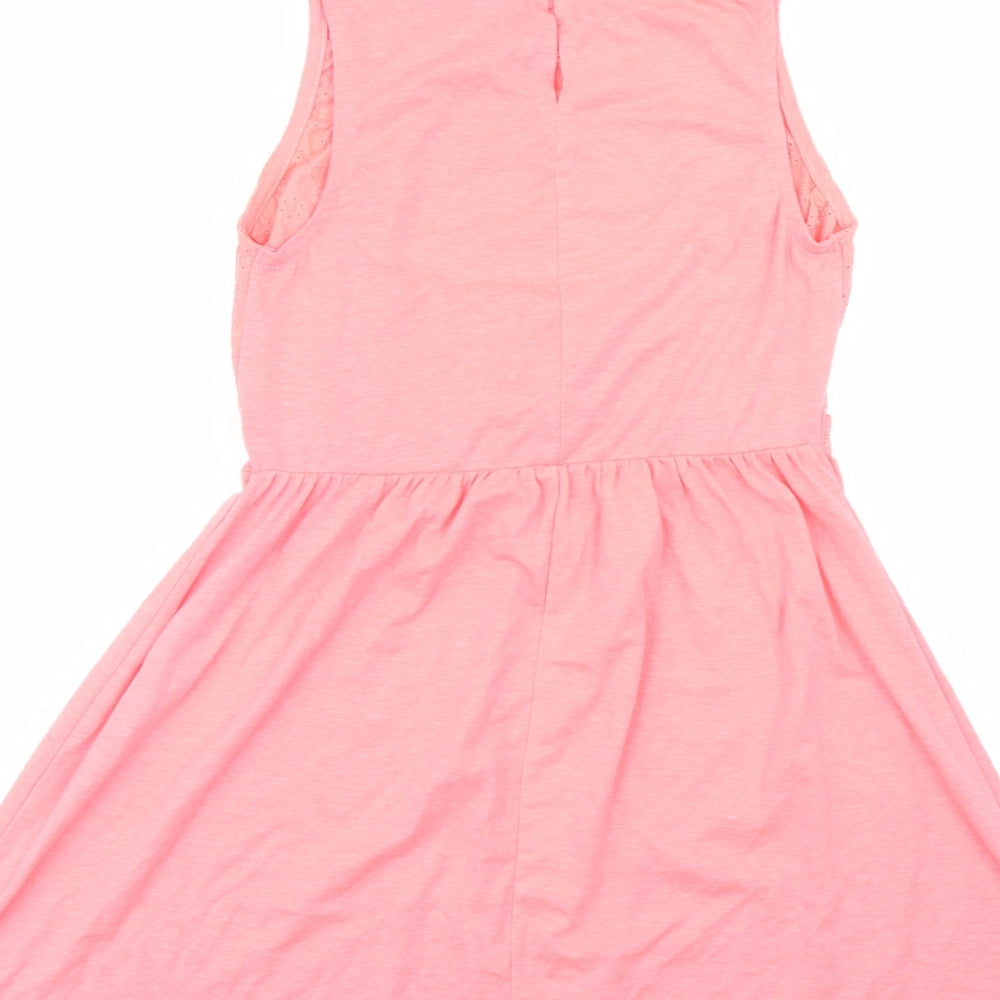 Atmsophere Womens Pink Floral  A-Line  Size 12