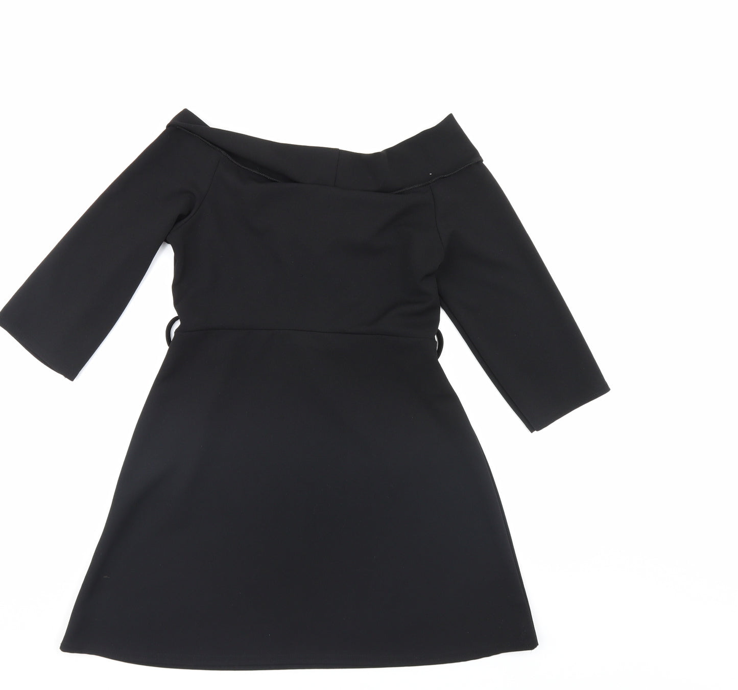 Boohoo Womens Black   A-Line  Size 12