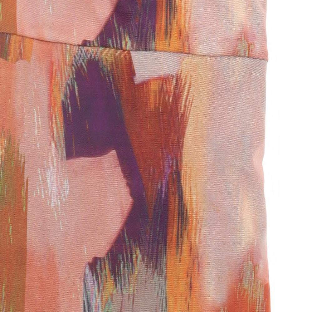 PRETTYLITTLETHING Womens Multicoloured   Slip Dress  Size 10