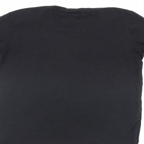 NEXT Girls Black   Pullover Jumper Size 10 Years  - love hearts