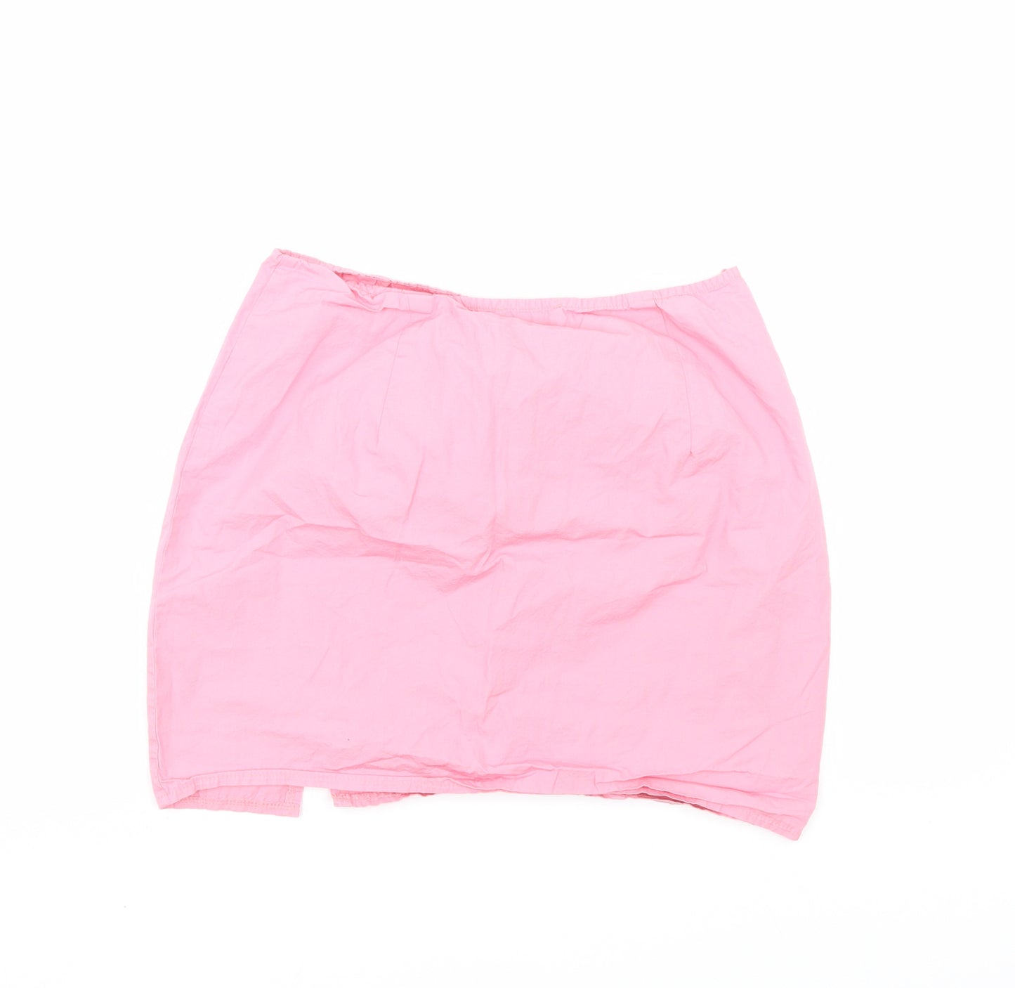 PRETTYLITTLETHING Womens Pink   Mini Skirt Size 10