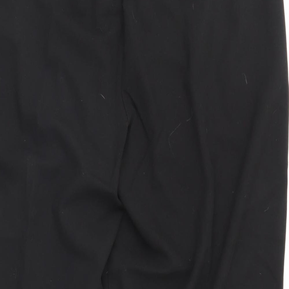 Magi Womens Black   Cropped Trousers Size 20 L24 in