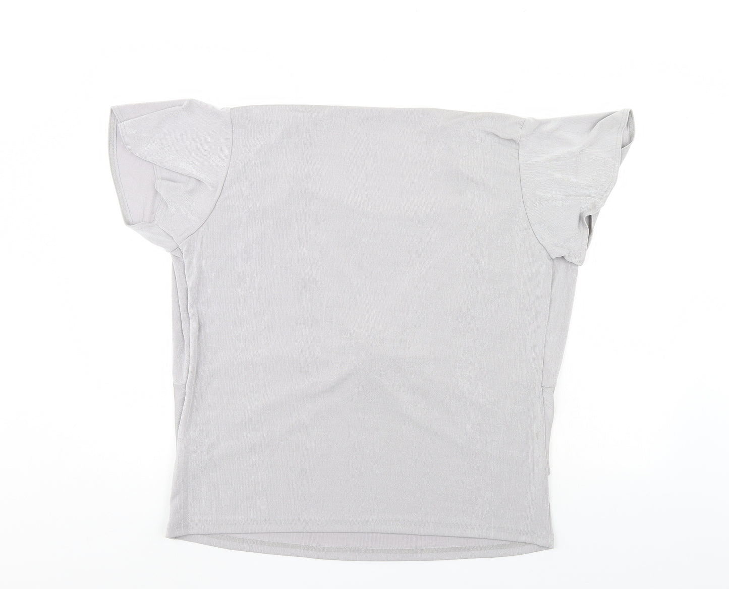 Damart Womens Grey   Wrap Blouse Size 20