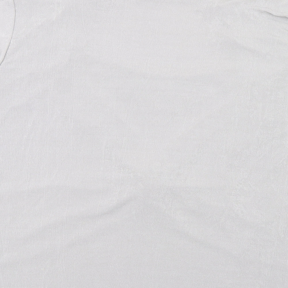 Damart Womens Grey   Wrap Blouse Size 20