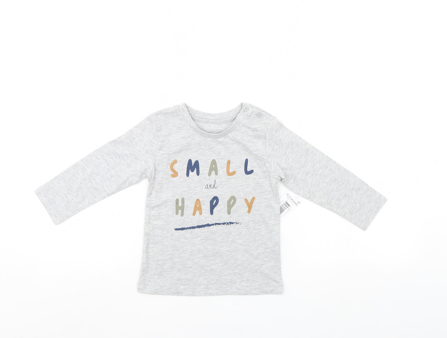 Matalan Boys Grey   Pullover Jumper Size 18-24 Months