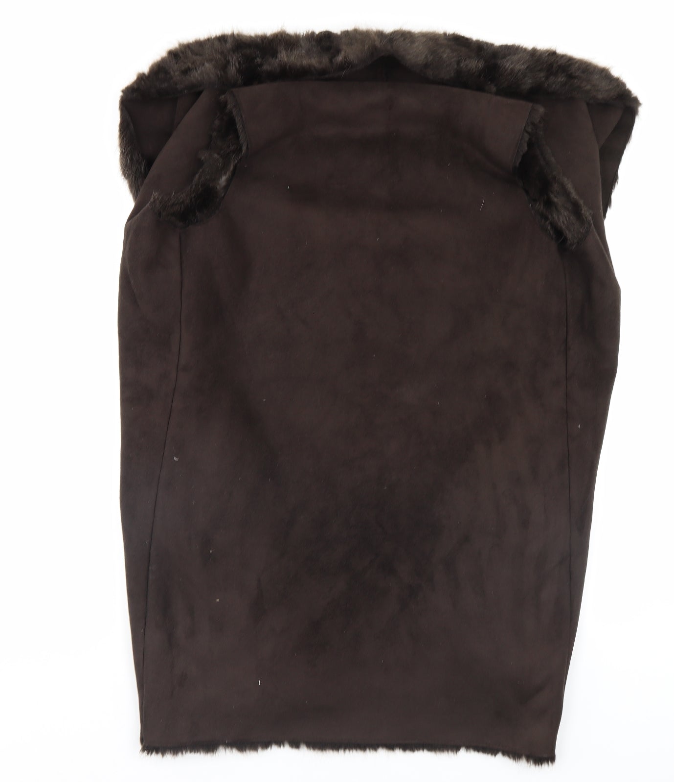 F&F Womens Brown   Gilet Jacket Size 8