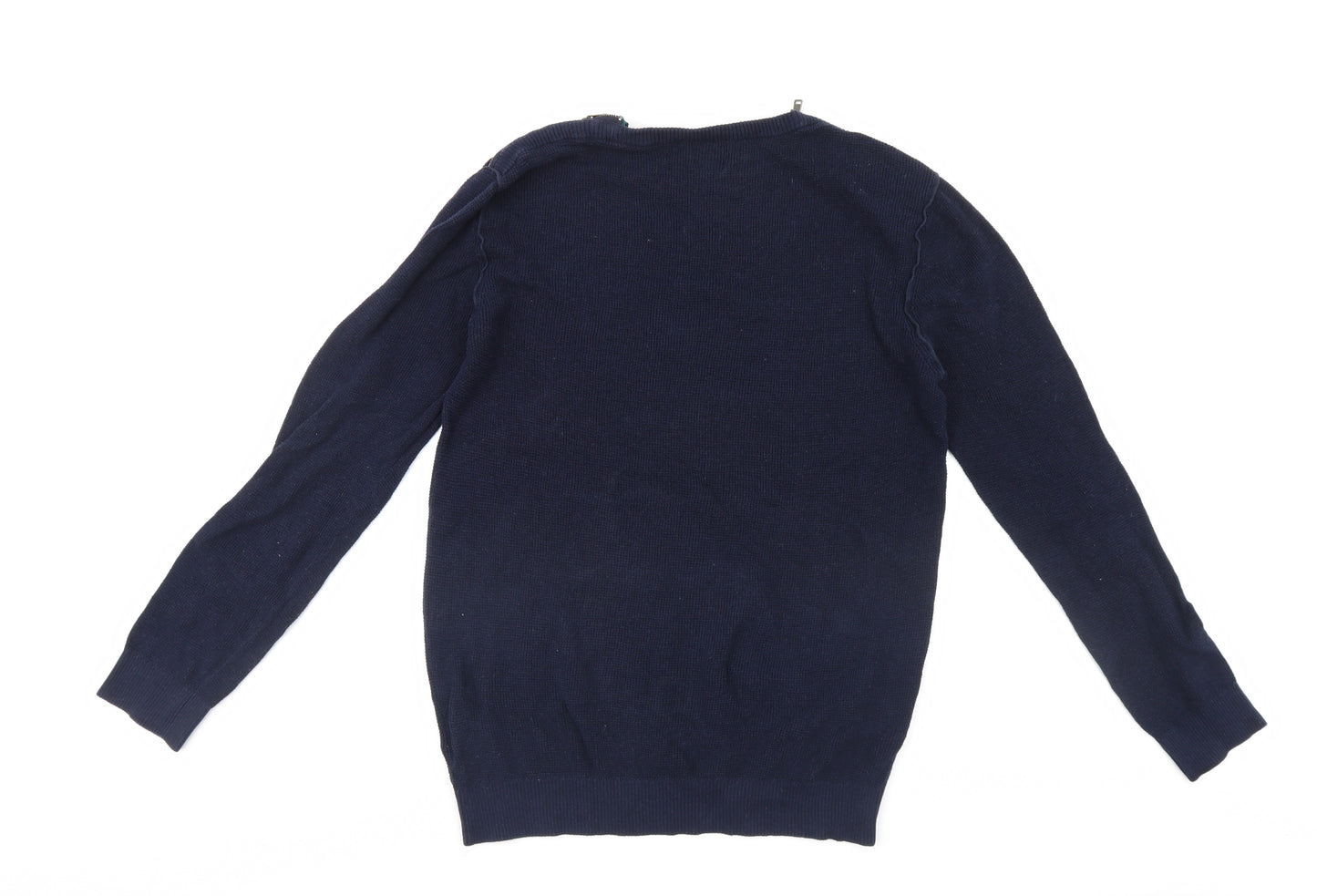 GUESS Mens Blue   Pullover Jumper Size L