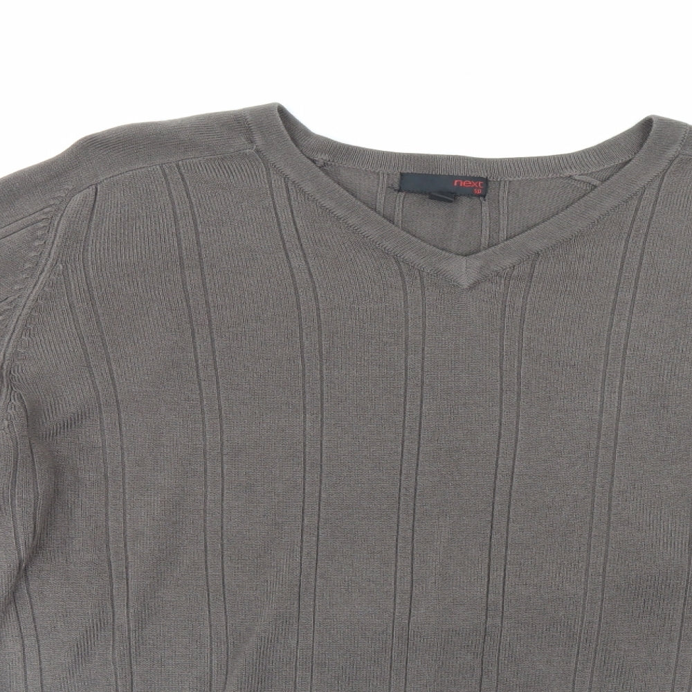 NEXT Mens Brown   Pullover Jumper Size M