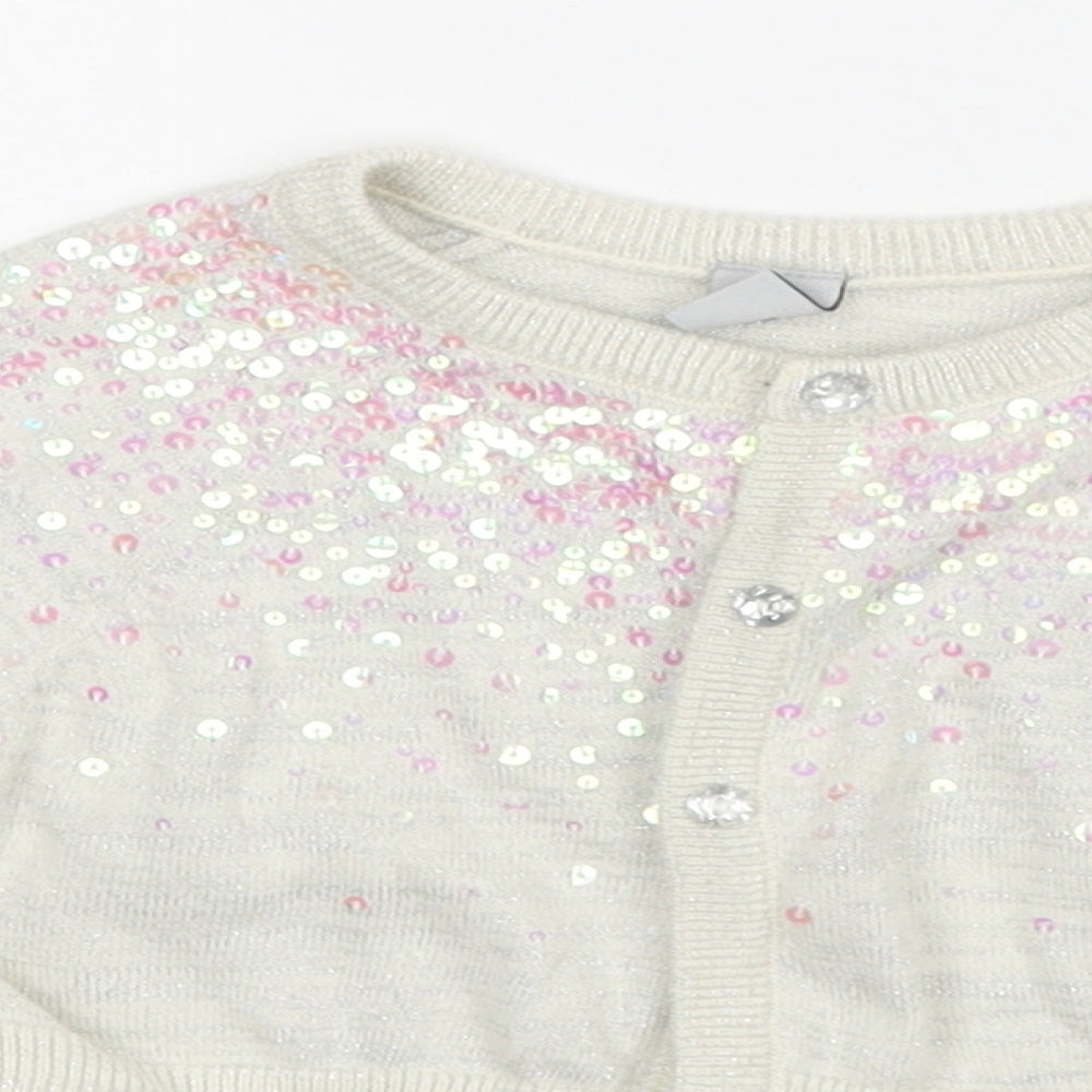 TU Girls White   Basic Blouse Size 4 Years