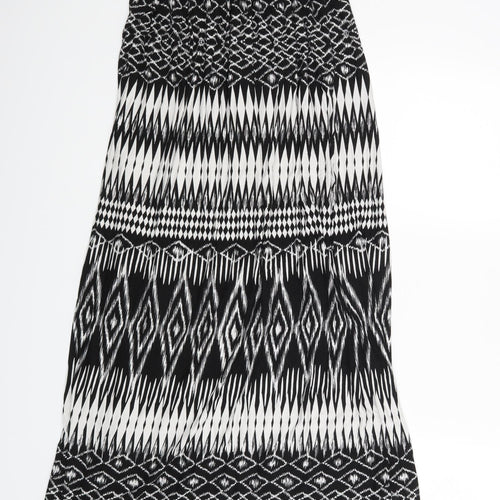 Peackocks Womens Black Geometric  Pencil Dress  Size 16