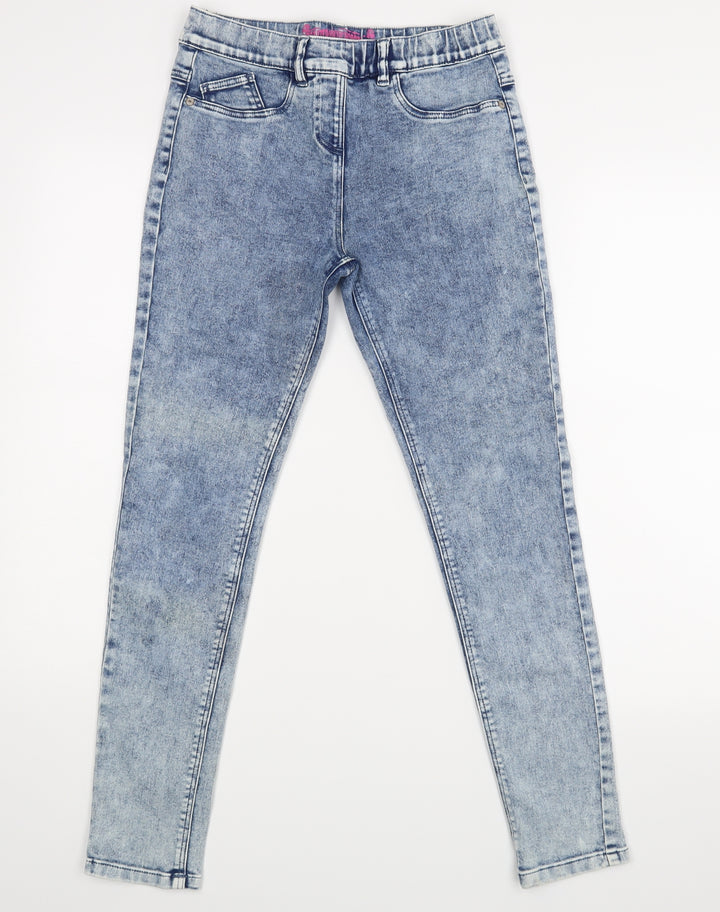 NEXT Girls Black   Skinny Jeans Size 11 Years