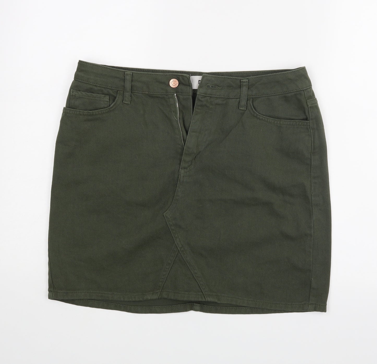 New Look Womens Green   Straight & Pencil Skirt Size 12