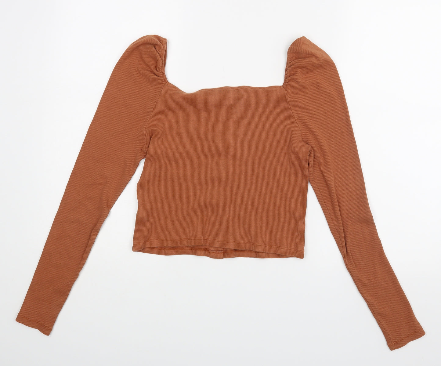 Primark Womens Brown   Basic Blouse Size 10