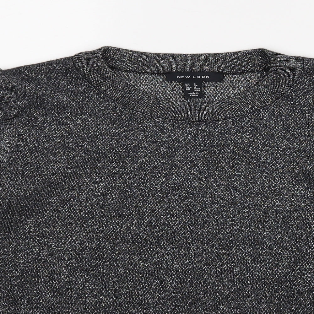 New Look Womens Silver   Pullover Jumper Size 8