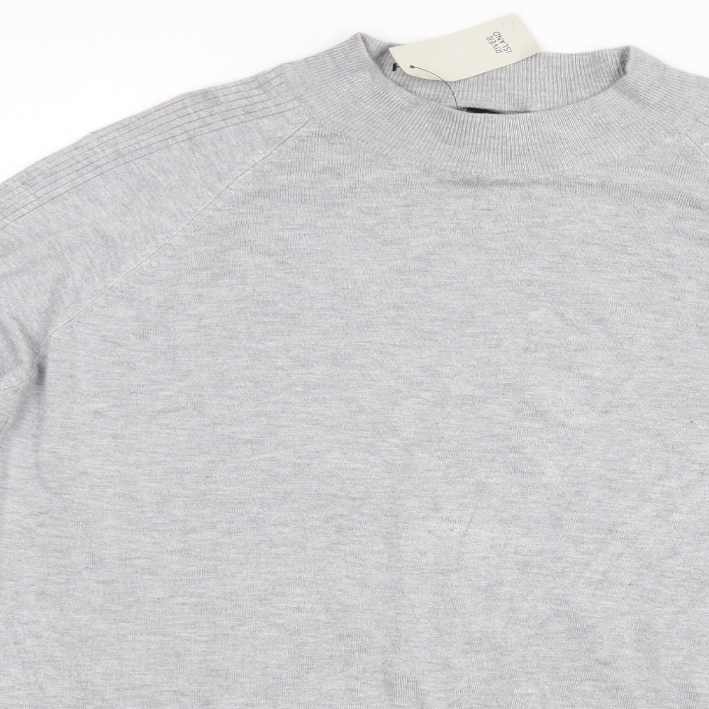 River Island Mens Grey   Pullover Jumper Size L
